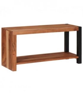 vidaXL Bookshelf Brown 80 x 30 x 40 cm Solid Acacia Wood