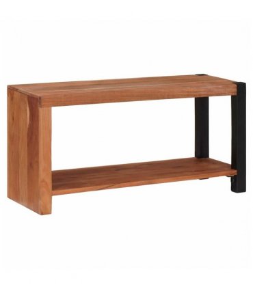 vidaXL Bookshelf Brown 80 x 30 x 40 cm Solid Acacia Wood
