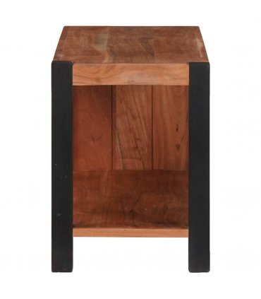 vidaXL Bookshelf Brown 80 x 30 x 40 cm Solid Acacia Wood