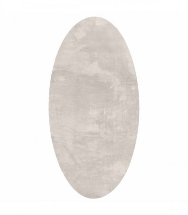 vidaXL Area Rugs Oval HUARTE Sand 100 x 200 cm 100% Polyester