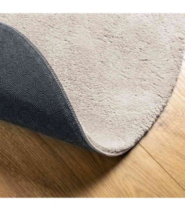 vidaXL Area Rugs Oval HUARTE Sand 100 x 200 cm 100% Polyester