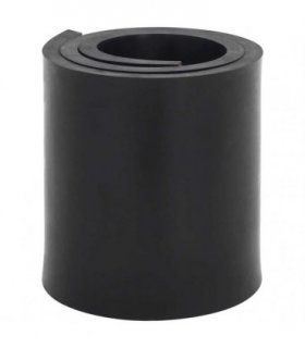 vidaXL Rubber Edge for Snow Plow Black 100x15x1 cm — Size: 100 x 15 x 1 cm