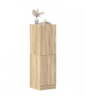 vidaXL Kitchen Cabinet Sonoma Oak 38x41.5x131.5 cm Engineered Wood
