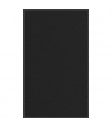vidaXL Doormat Black 90x150 cm — Size: 90 x 150 cm — V0672059283