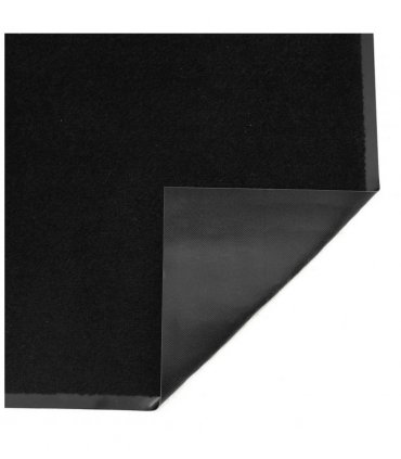 vidaXL Doormat Black 90x150 cm — Size: 90 x 150 cm — V0672059283