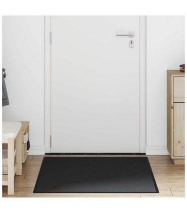 vidaXL Doormat Black 80x120 cm — Size: 80 x 120 cm — V0672059284