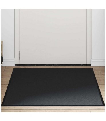 vidaXL Doormat Black 80x120 cm — Size: 80 x 120 cm — V0672059284