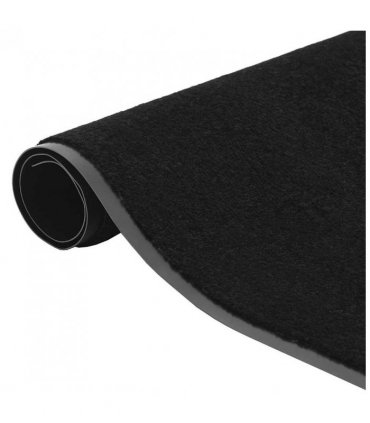 vidaXL Doormat Black 80x120 cm — Size: 80 x 120 cm — V0672059284