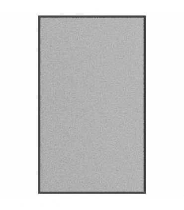 vidaXL Doormat Grey 90x150 cm — Size: 90 x 150 cm — V0672059287