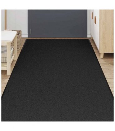 vidaXL Doormat Black 115x300 cm — Size: 115 x 300 cm — V0672059290