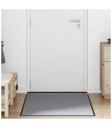 vidaXL Doormat Grey 80x120 cm — Size: 80 x 120 cm — V0672059298