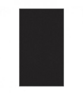 vidaXL Doormat Black 115x200 cm — Size: 115 x 200 cm — V0672059299