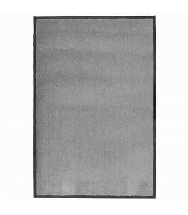vidaXL Doormat Grey 60x90 cm — Size: 60 x 90 cm