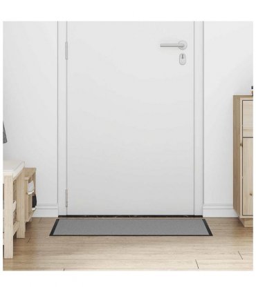 vidaXL Doormat Grey 60x90 cm — Size: 60 x 90 cm