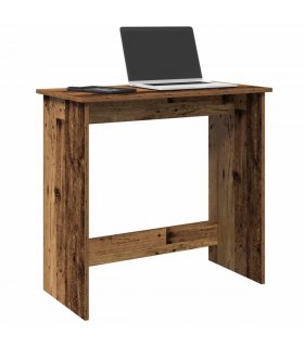 vidaXL Desk Old Wood 80x40x75 cm Engineered Wood — V0672059455