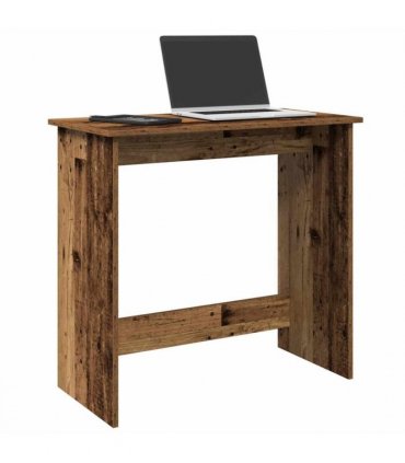 vidaXL Desk Old Wood 80x40x75 cm Engineered Wood — V0672059455