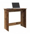 vidaXL Desk Old Wood 80x40x75 cm Engineered Wood — V0672059455