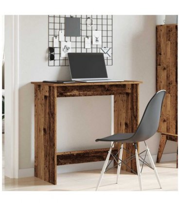 vidaXL Desk Old Wood 80x40x75 cm Engineered Wood — V0672059455