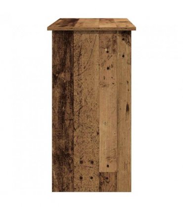 vidaXL Desk Old Wood 80x40x75 cm Engineered Wood — V0672059455