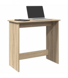 vidaXL Desk Sonoma Oak 80x40x75 cm Engineered Wood — V0672059458