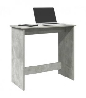 vidaXL Desk Concrete Grey 80x40x75 cm Engineered Wood — V0672059459