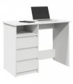 vidaXL Desk White 102x50x75 cm Engineered Wood