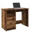 vidaXL Desk Old Wood 102x50x75 cm Engineered Wood