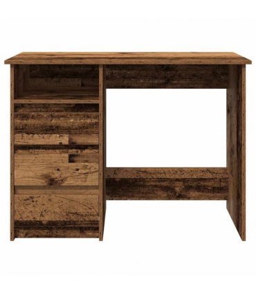 vidaXL Desk Old Wood 102x50x75 cm Engineered Wood