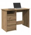 vidaXL Desk Artisan Oak 102x50x75 cm Engineered Wood