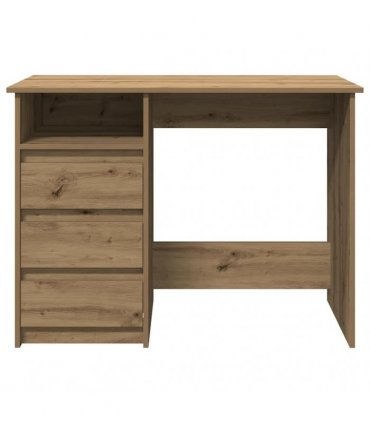 vidaXL Desk Artisan Oak 102x50x75 cm Engineered Wood