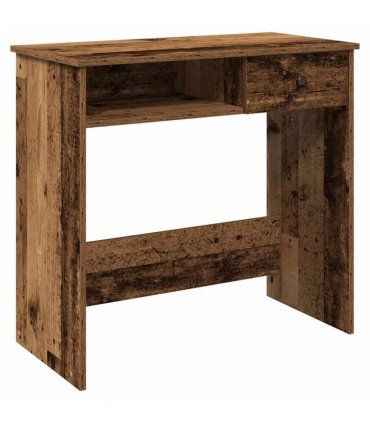 vidaXL Desk Old Wood 80x40x75 cm Engineered Wood — V0672059474