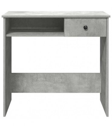 vidaXL Desk Concrete Grey 80x40x75 cm Engineered Wood — V0672059476