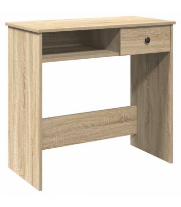 vidaXL Desk Sonoma Oak 80x40x75 cm Engineered Wood — V0672059478