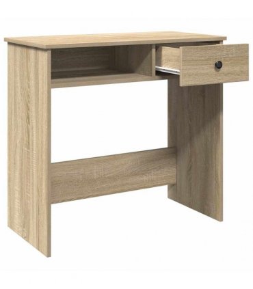 vidaXL Desk Sonoma Oak 80x40x75 cm Engineered Wood — V0672059478