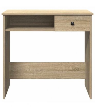 vidaXL Desk Sonoma Oak 80x40x75 cm Engineered Wood — V0672059478