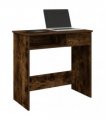 vidaXL Desk Smoked Oak 80x40x75 cm Engineered Wood — V0672059479