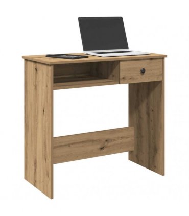vidaXL Desk Artisan Oak 80x40x75 cm Engineered Wood — V0672059480