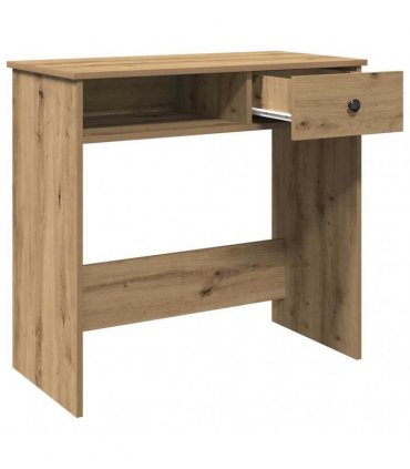 vidaXL Desk Artisan Oak 80x40x75 cm Engineered Wood — V0672059480
