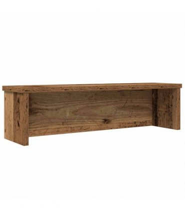 vidaXL Kitchen Racks Stackable 2 pcs Old Wood 60x15x16 cm — Size: 60 x 15 x 16 cm