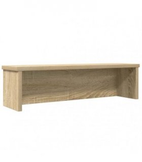 vidaXL Kitchen Rack Stackable Sonoma Oak 50x15x16 cm Engineered Wood — Size: 50 x 15 x 16 cm