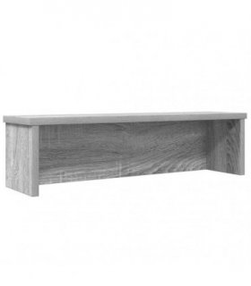 vidaXL Kitchen Rack Stackable Grey Sonoma 50x15x16 cm Engineered Wood — Size: 50 x 15 x 16 cm