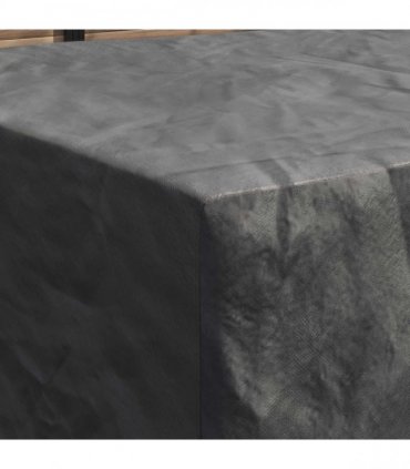 vidaXL Furniture Cover Plain Black 280 x 204 x 106 cm 210D