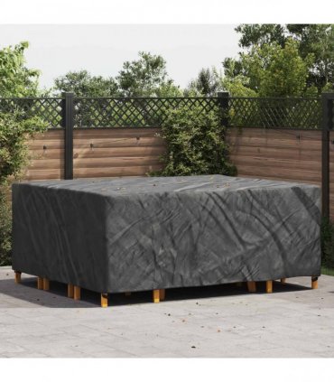 vidaXL Furniture Cover Plain Black 250 x 210 x 70 cm 420D
