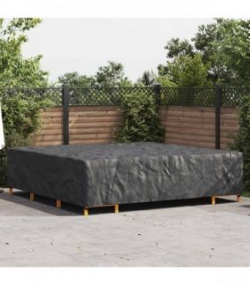 vidaXL Furniture Cover Plain Black 300 x 300 x 70 cm 210D