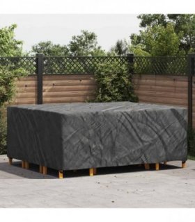 vidaXL Furniture Cover Plain Black 250 x 210 x 70 cm 210D