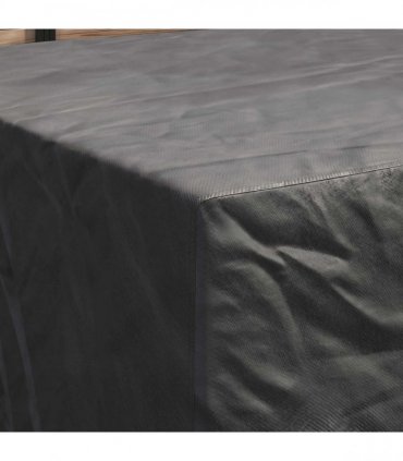 vidaXL Furniture Cover Plain Black 250 x 210 x 70 cm 210D