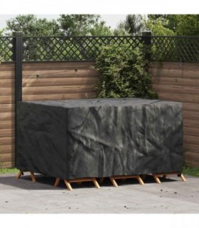 vidaXL Furniture Cover Plain Black 180 x 120 x 74 cm 210D