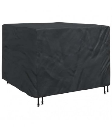 vidaXL Furniture Cover Black 135 x 135 x 90 cm 210D Oxford Fabric