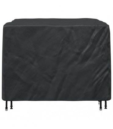 vidaXL Furniture Cover Black 135 x 135 x 90 cm 210D Oxford Fabric