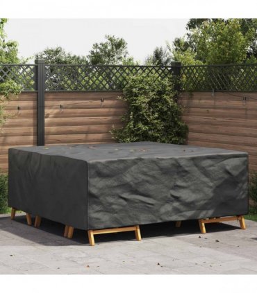 vidaXL Furniture Cover Plain Black 210 x 200 x 70 cm 420D